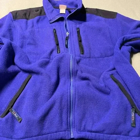 LL Bean Men's Fleece Jacket - Picture 1 of 5